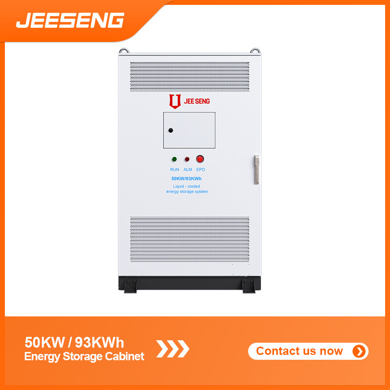 50KW 93KWh 액체 냉각 에너지 저장 캐비닛 산업 및 상업 에너지 저장 시스템