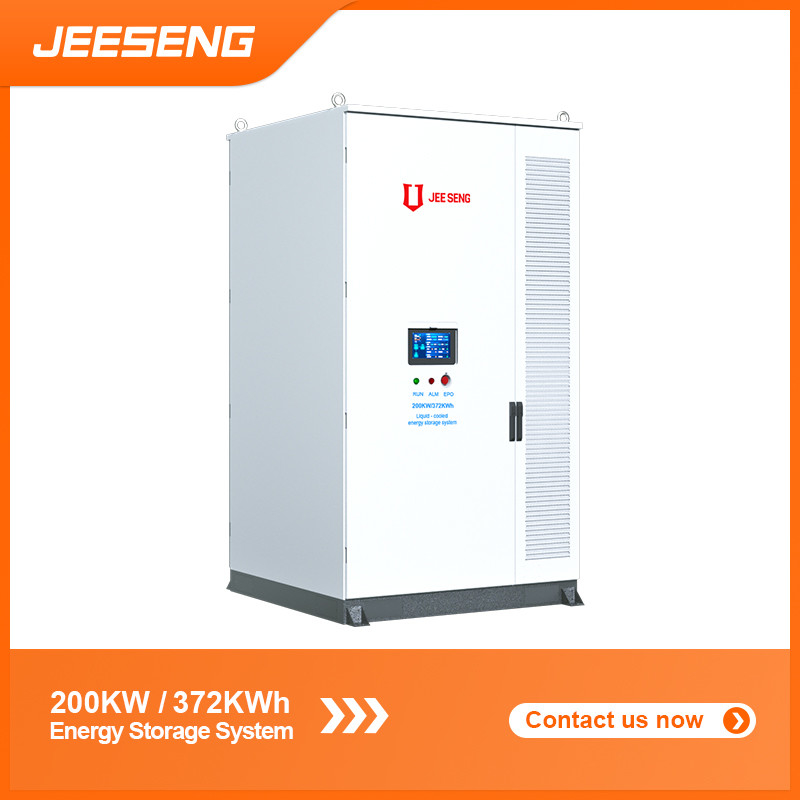 200KW 372KWh 액체 냉각 에너지 저장 캐비닛 산업 및 상업 에너지 저장 시스템