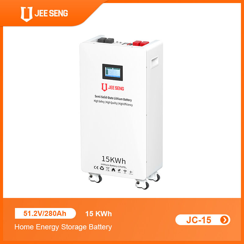 15KWH 48V 51.2V 가정용 에너지 저장 시스템 바퀴가 있는 BMS와 함께 리?? 배터리