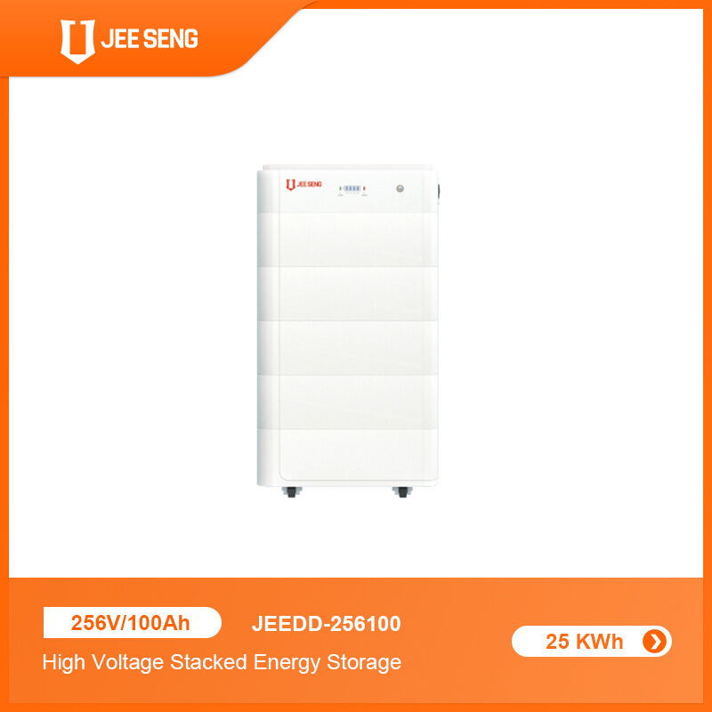 12KW 25KWh 고전압 모두 하나의 스택 가능한 에너지 저장 시스템 고급 BMS 기술로 스택 가능한 ESS