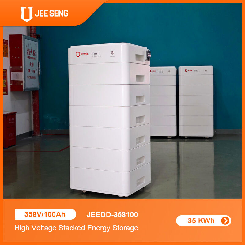 15KW 35KWh 고전압 모두 하나의 스택 가능한 에너지 저장 시스템 고급 BMS 기술과 함께 스택 가능한 ESS