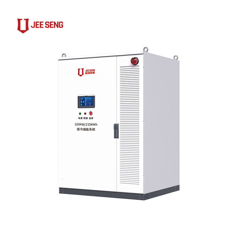 100KW 215KWh 액체 냉각 에너지 저장 캐비닛 산업 및 상업 에너지 저장 시스템